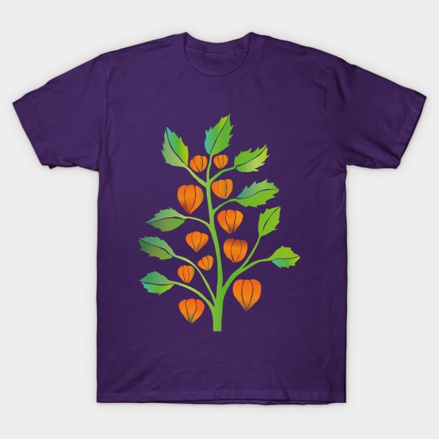 Physalis vector T-Shirt by Bwiselizzy